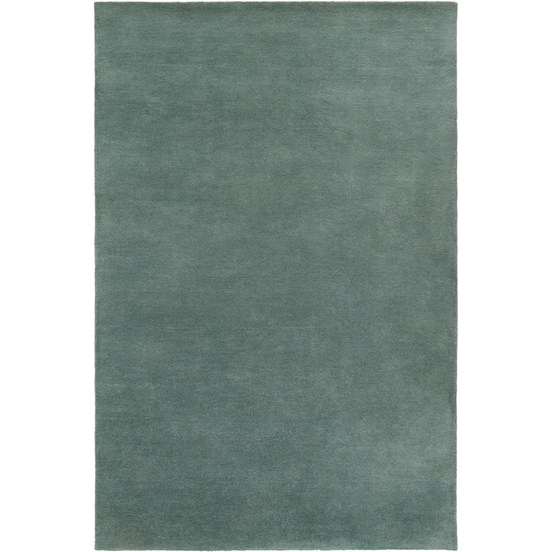 Nordic Plain Wollteppich 250x350 cm, Teal