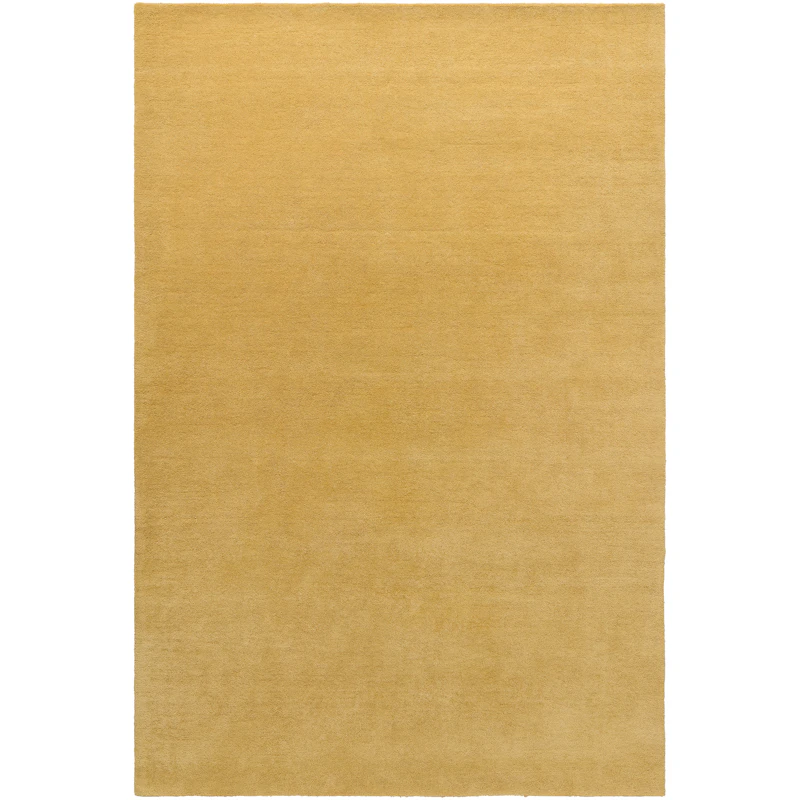 Nordic Plain Wollteppich 180x270 cm, Gold