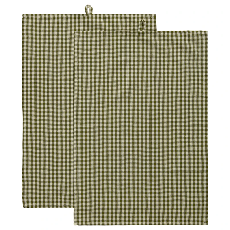 Oliva Geschirrtuch 50x70 cm 2-er Set, Olive