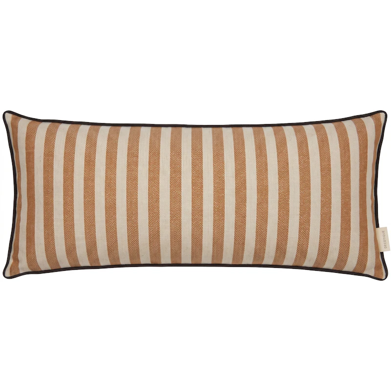 Outline Stripe Kissen 30x70 cm, Mustard