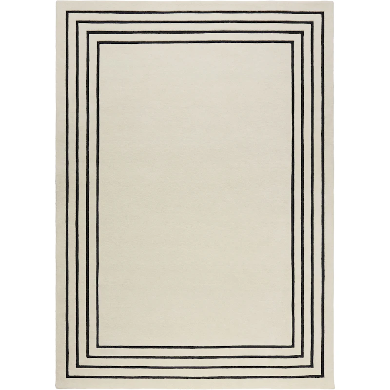 Outline Wollteppich 250x350 cm, Off-white