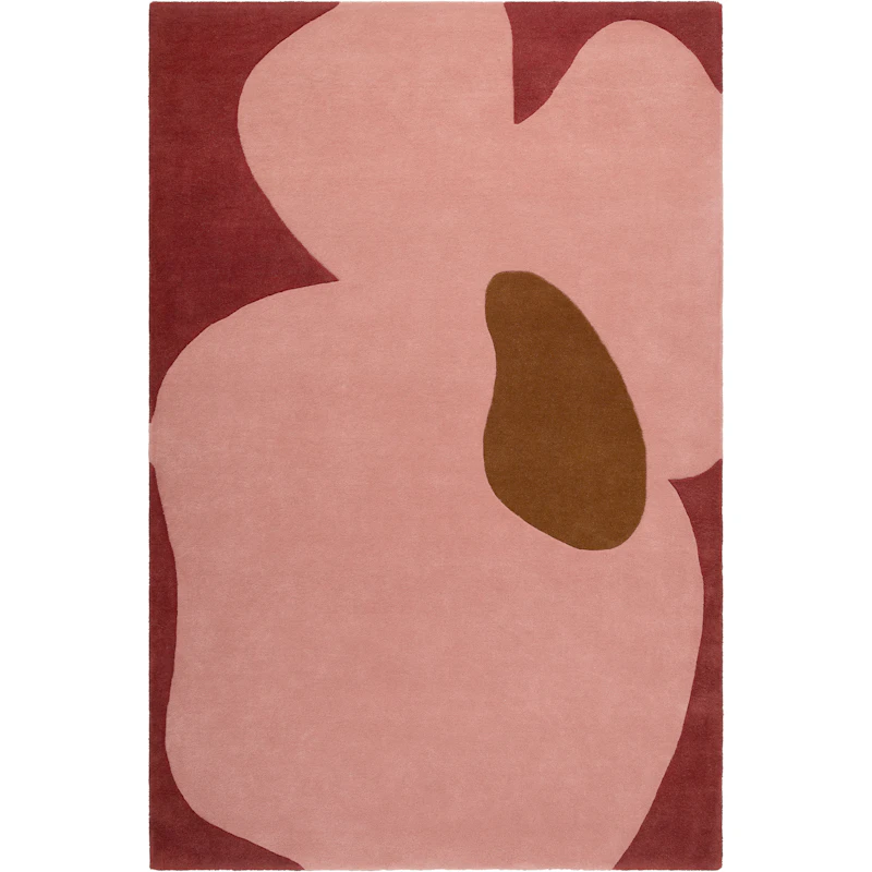 Poppy Wollteppich 250x350 cm, Rot