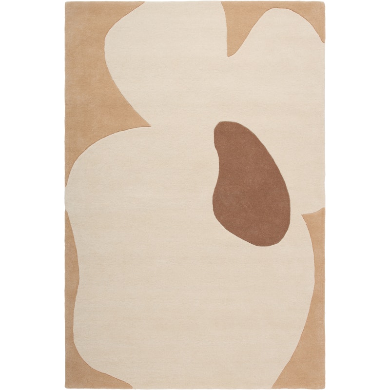 Poppy Wollteppich 180x270 cm, Beige
