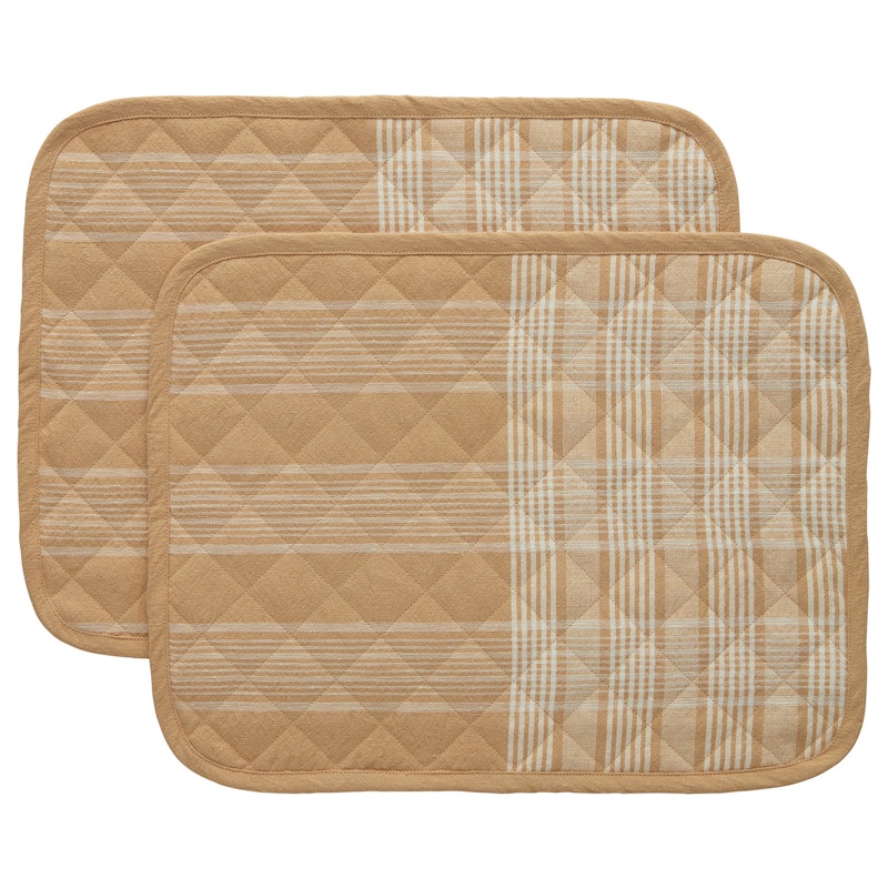 Rita Tischset 35x45 cm 2-er Set, Beige