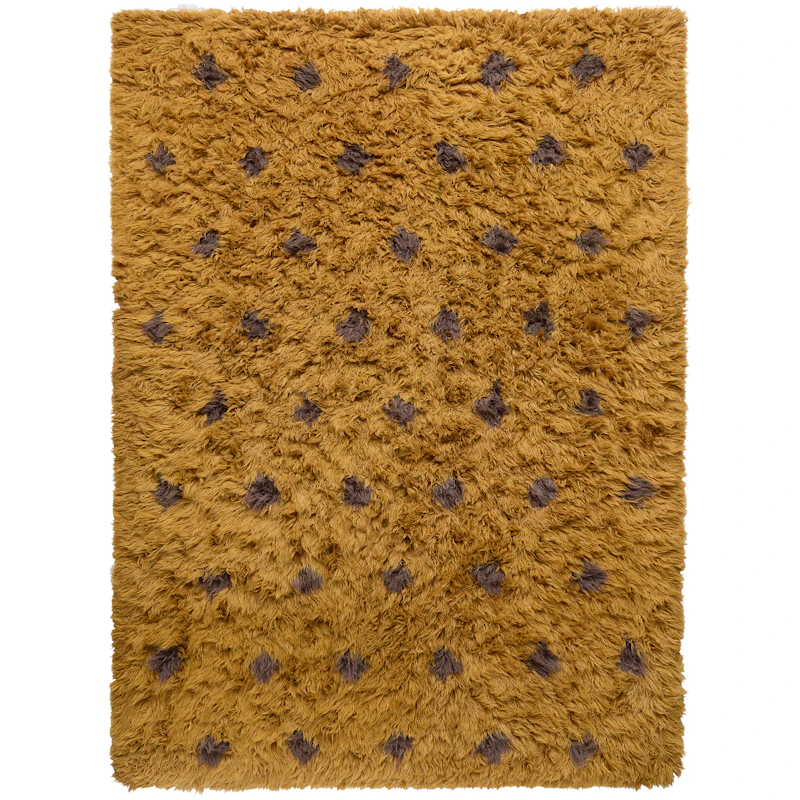 Shaggy Dot Knüpfteppich, 250x350 cm