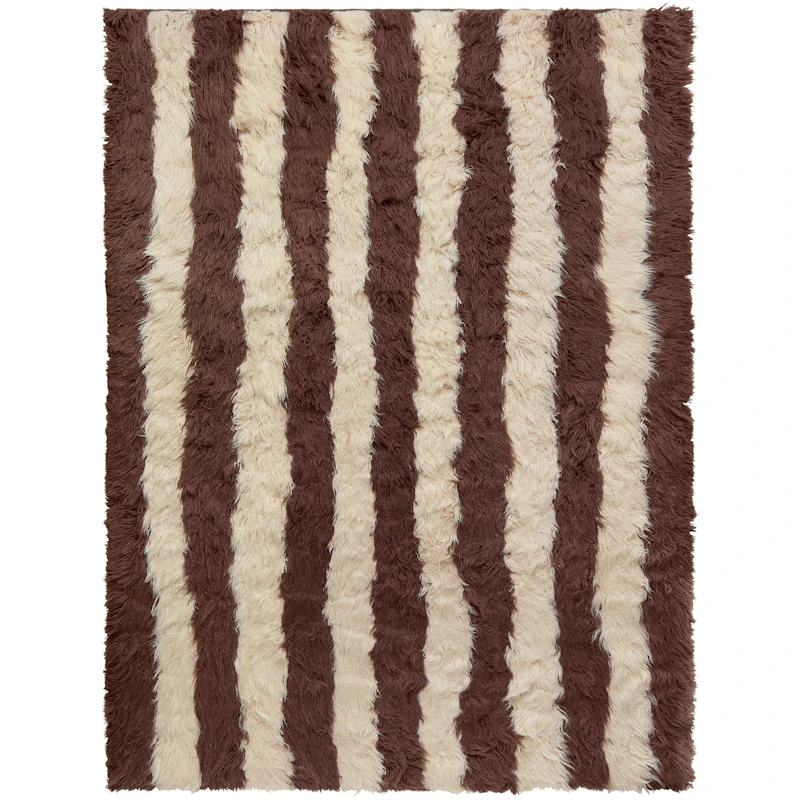 Shaggy Stripe Knüpfteppich, 250x350 cm