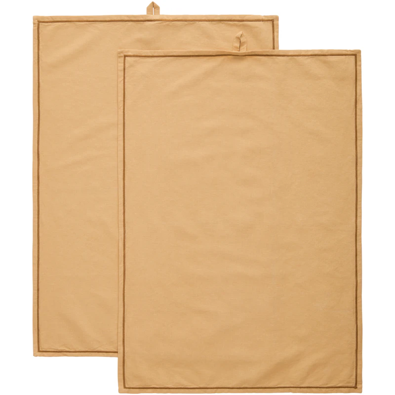 Sienna Geschirrtuch 2-er Set 50x70 cm, Sand