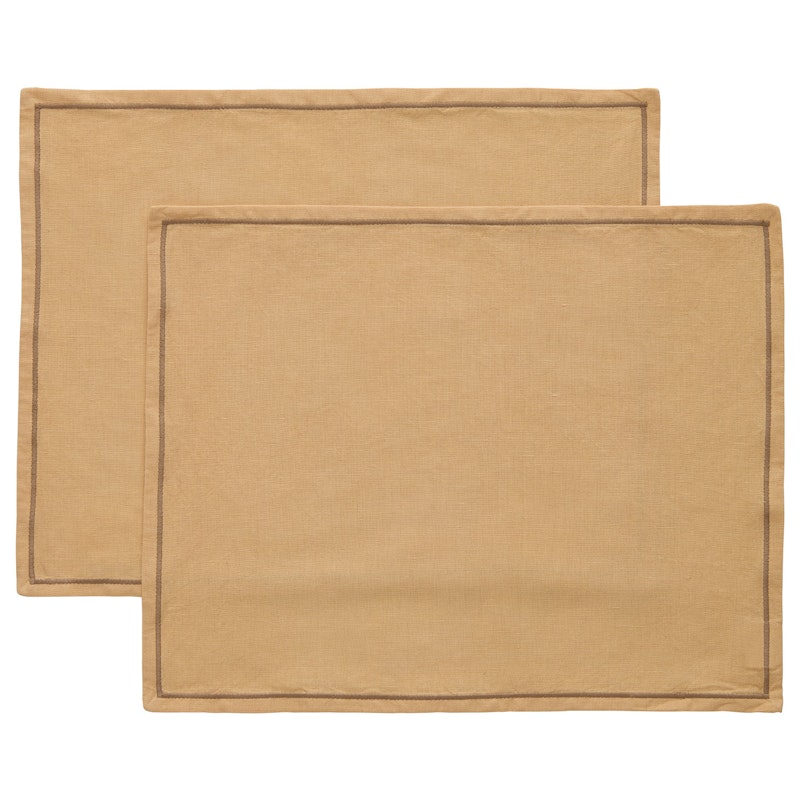 Sienna Tischset 35x45 cm 2-er Set, Beige