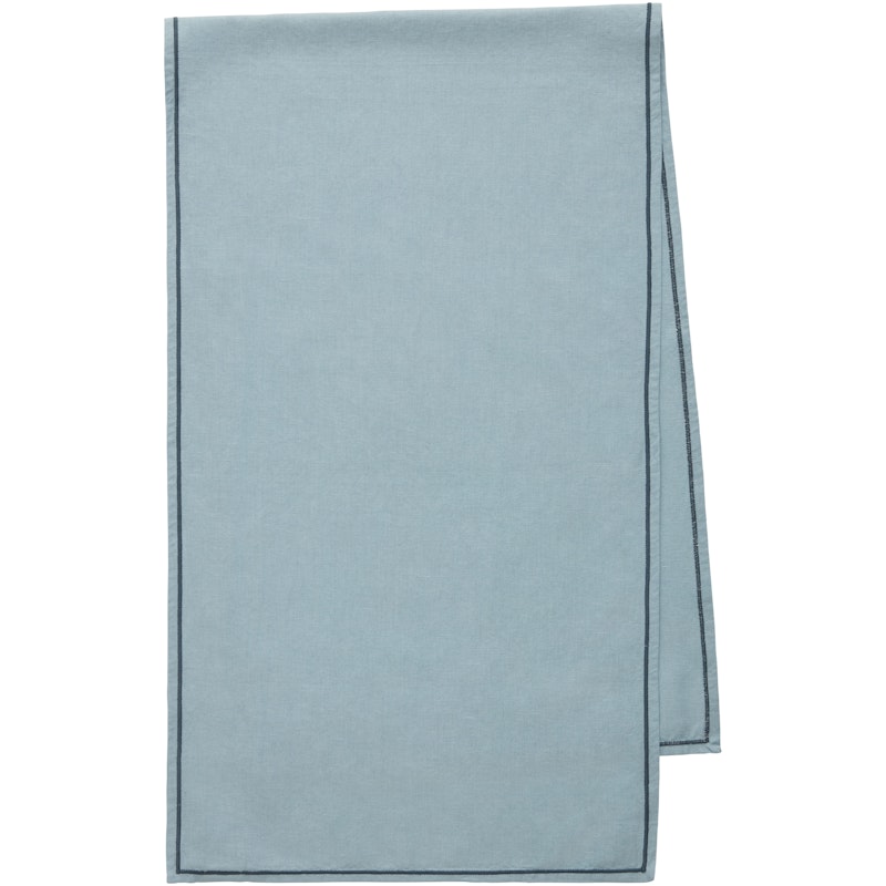 Sienna Tischläufer 45x150 cm, Dusty Blue