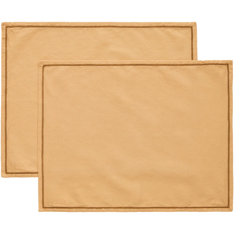 Sienna Tischset 2-er Set 35x45 cm, Sand