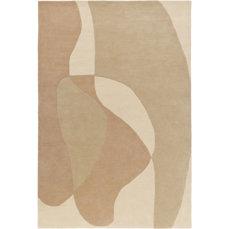 Tulip Wollteppich 250x350 cm, Beige