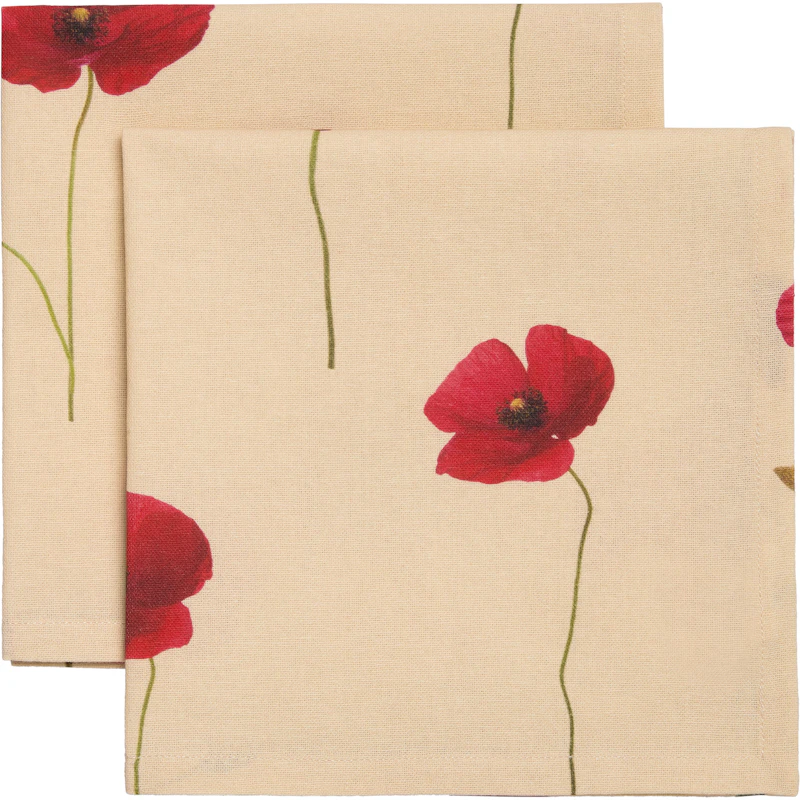 Vallmo Serviette 2-er Set 45x45 cm