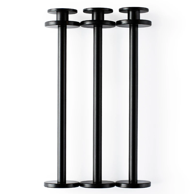 Vogue Beine 3-er Set, Schwarz