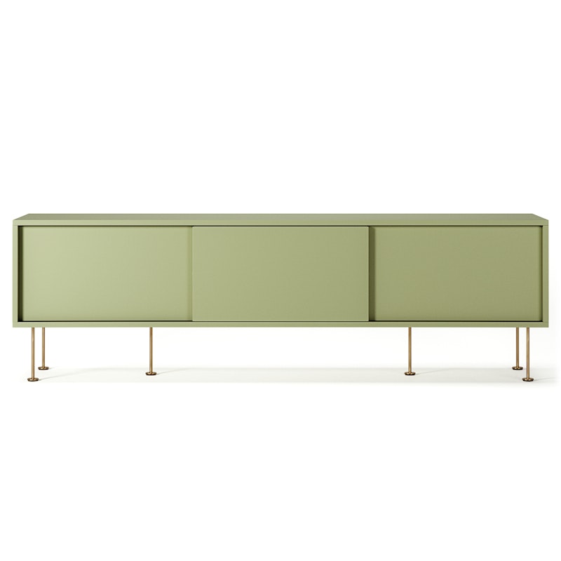 Vogue Medienbank Mit Beinen 180 cm, Lint / Messing