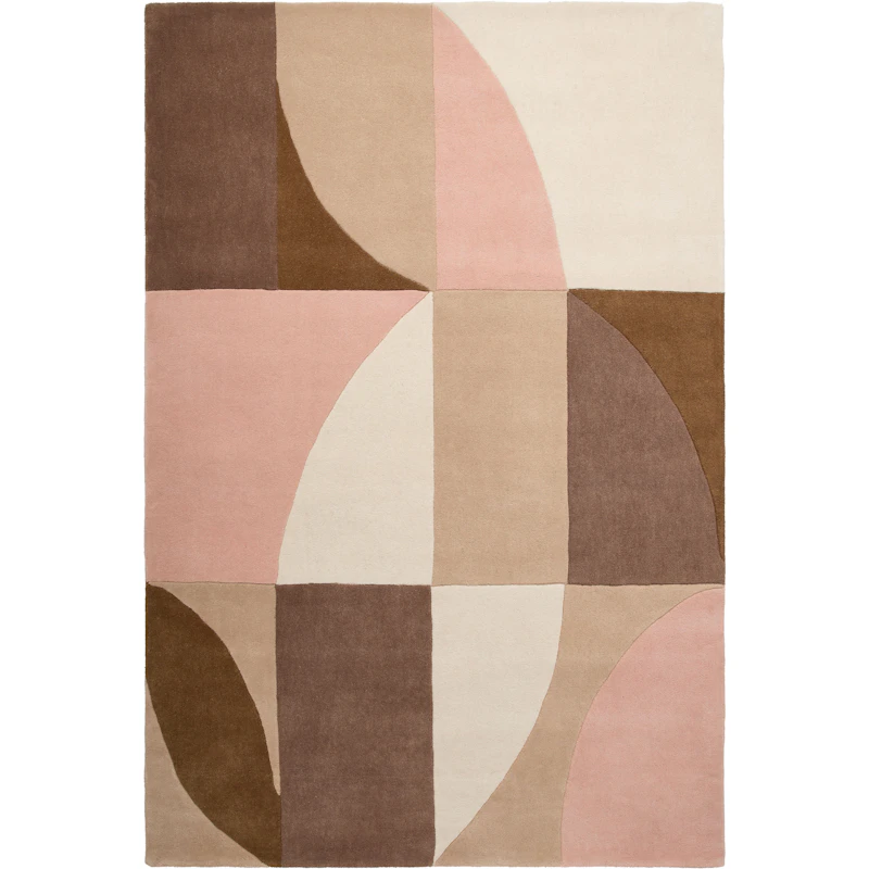 Window Wollteppich 250x350 cm, Beige