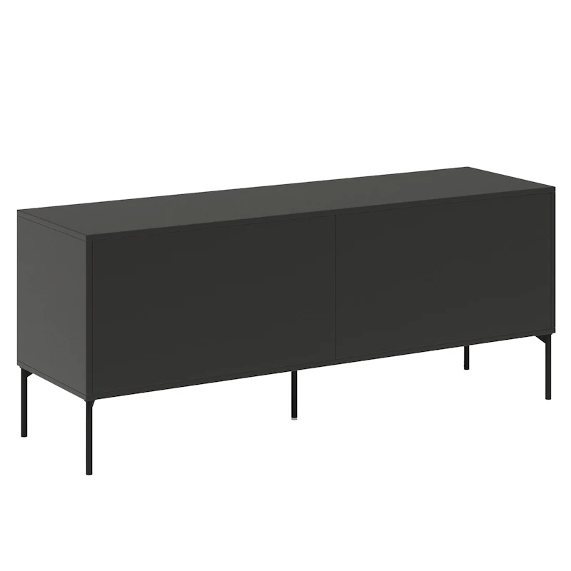 Bloc Tv-Bank 136 cm, Schwarz