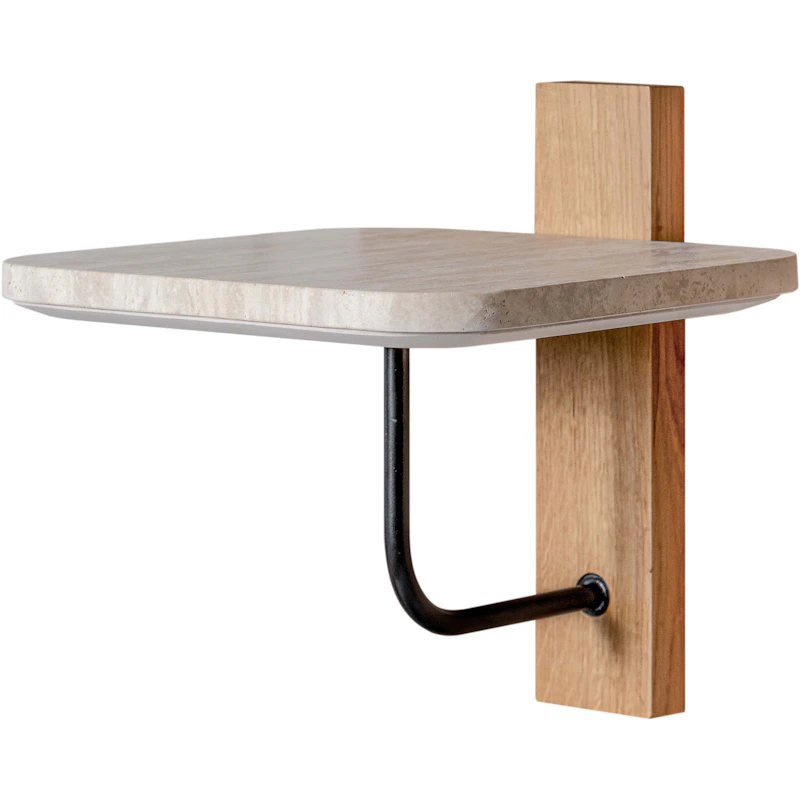 Eden Regal, Eiche / Travertine