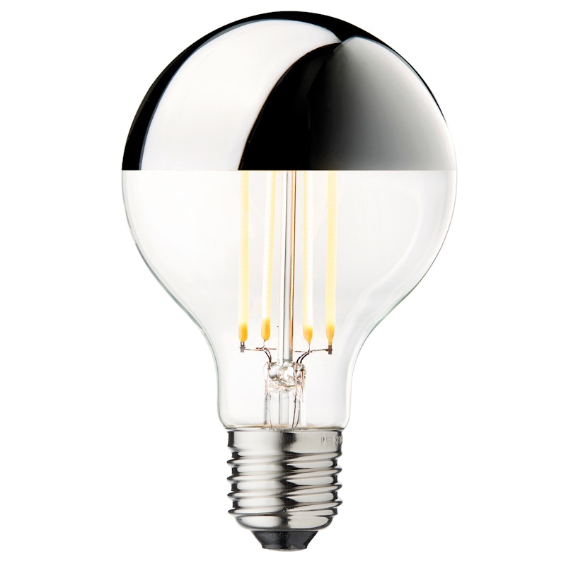 Globe Led-Lichtquelle 3,5W Ø8 cm, Silber