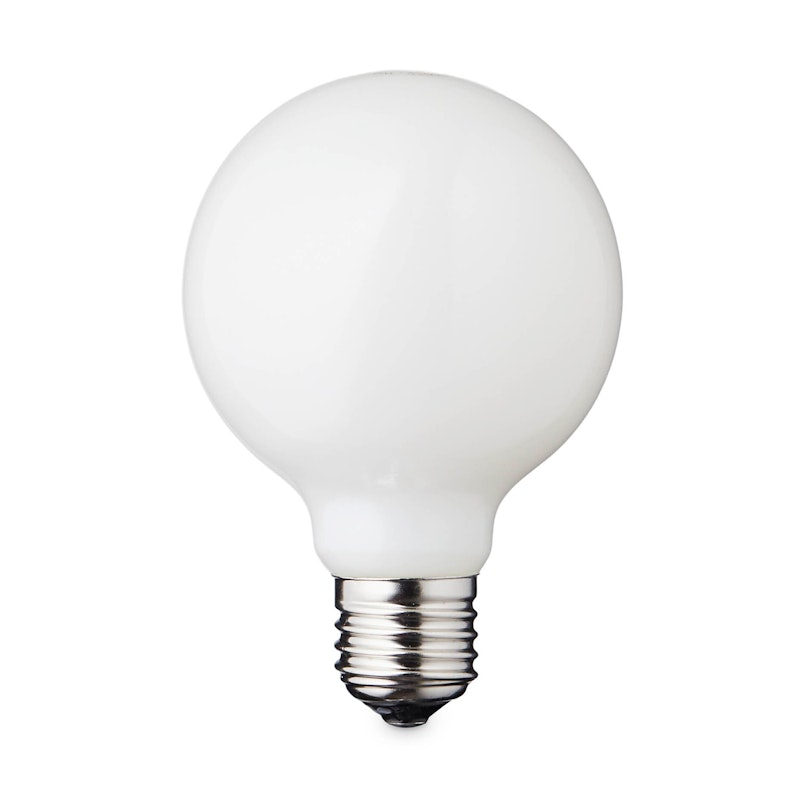 Globe Led-Lichtquelle 5W Ø8 cm, Milky