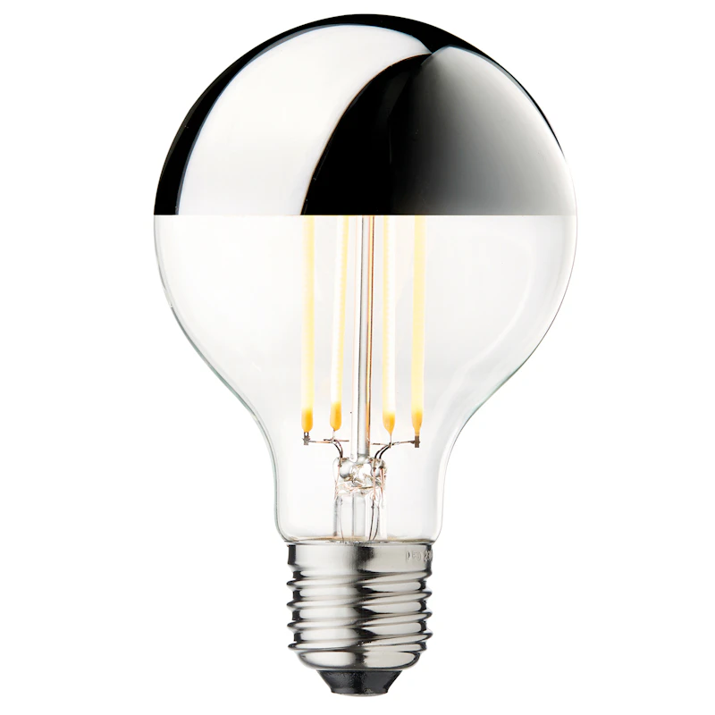 Globe Led-Lichtquelle 3,5W Ø8 cm, Silber