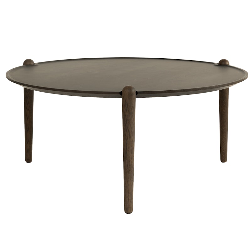 Aria Tisch Ø90 cm H42 cm, In Dunkler Eiche