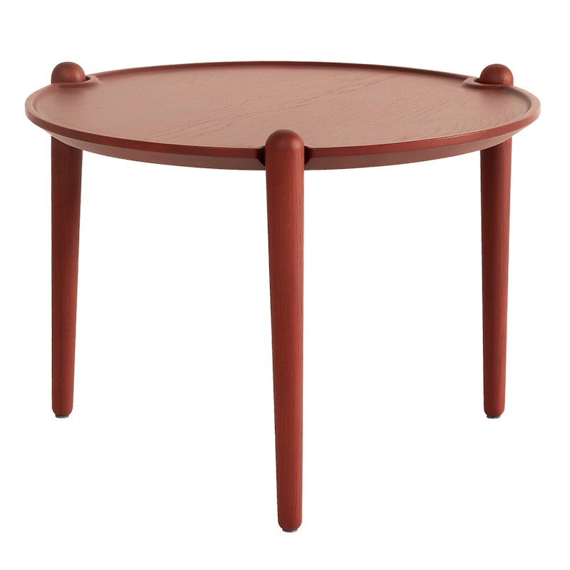 Aria Tisch H37 x Ø50 cm, Rot