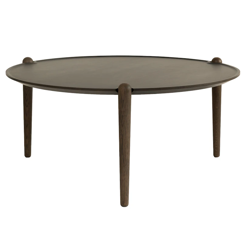 Aria Tisch Ø90 cm H42 cm, In Dunkler Eiche