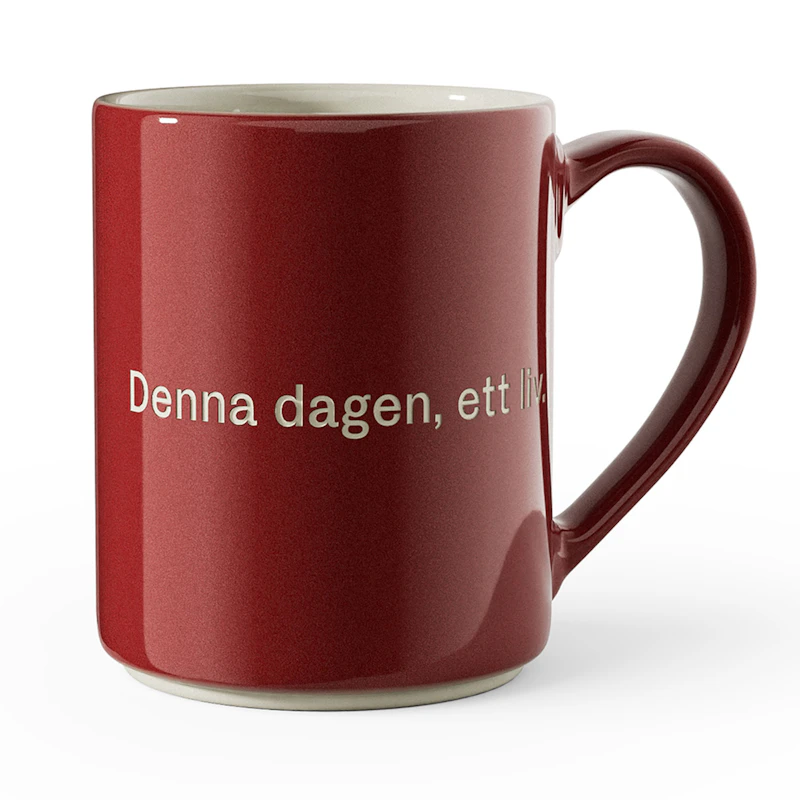Astrid Lindgren Tasse 32, Denna Dagen, ett liv.