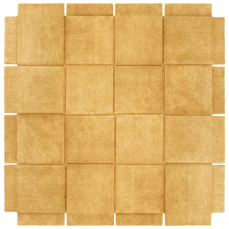 Basket Teppich Yellow Ochre, 245x245 cm
