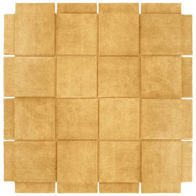 Basket Teppich Yellow Ochre, 245x245 cm