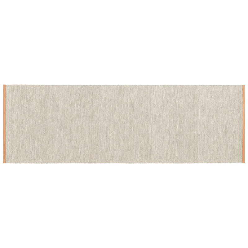 Björk Wollteppich 80x250 cm, Beige