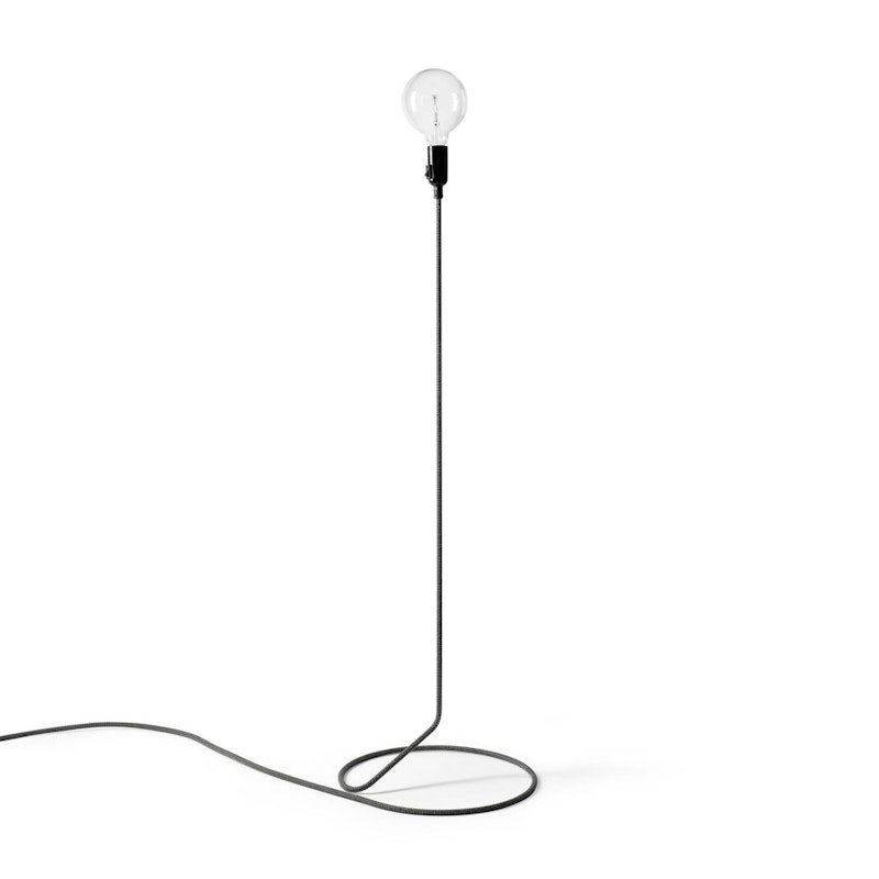 Cord Lampe schwarz/weiss