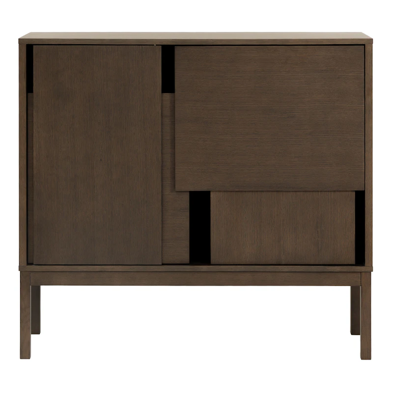 Layer Sideboard 40x120 cm, In Dunkler Eiche