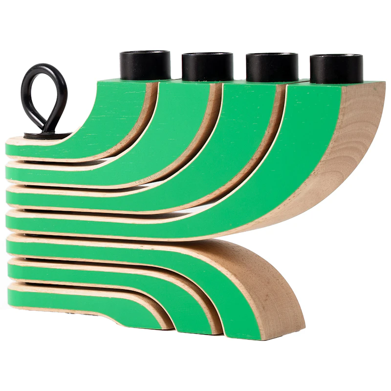 Nordic Light Kerzenhalter Mit 4 Armen, Grün