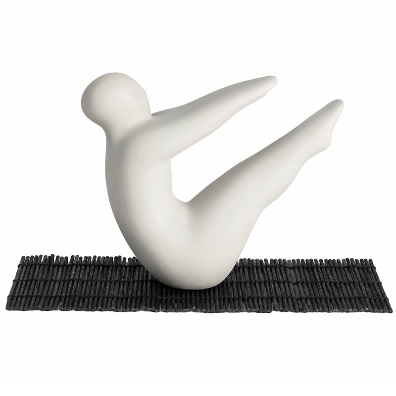 Yoga Skulptur no 2, Hellgrau