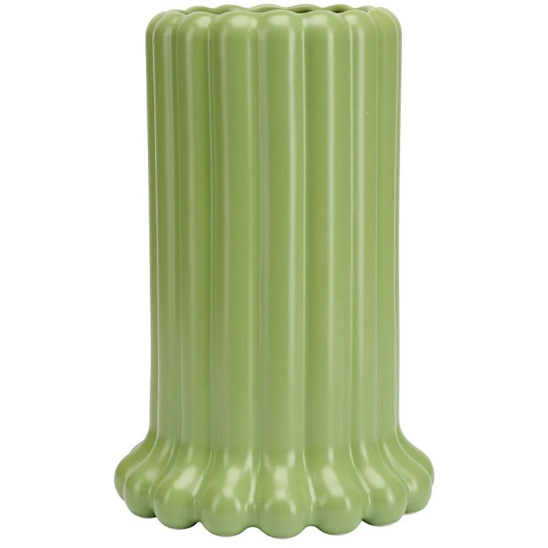 Tubular Vase 24 cm, Grün