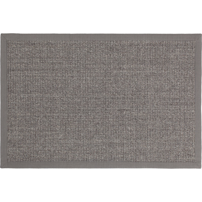 Sisal Fußabtreter Grau, 60x90 cm