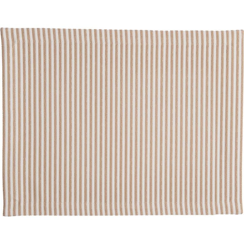 Narrow Stripe Tischset 35x45 cm, Beige