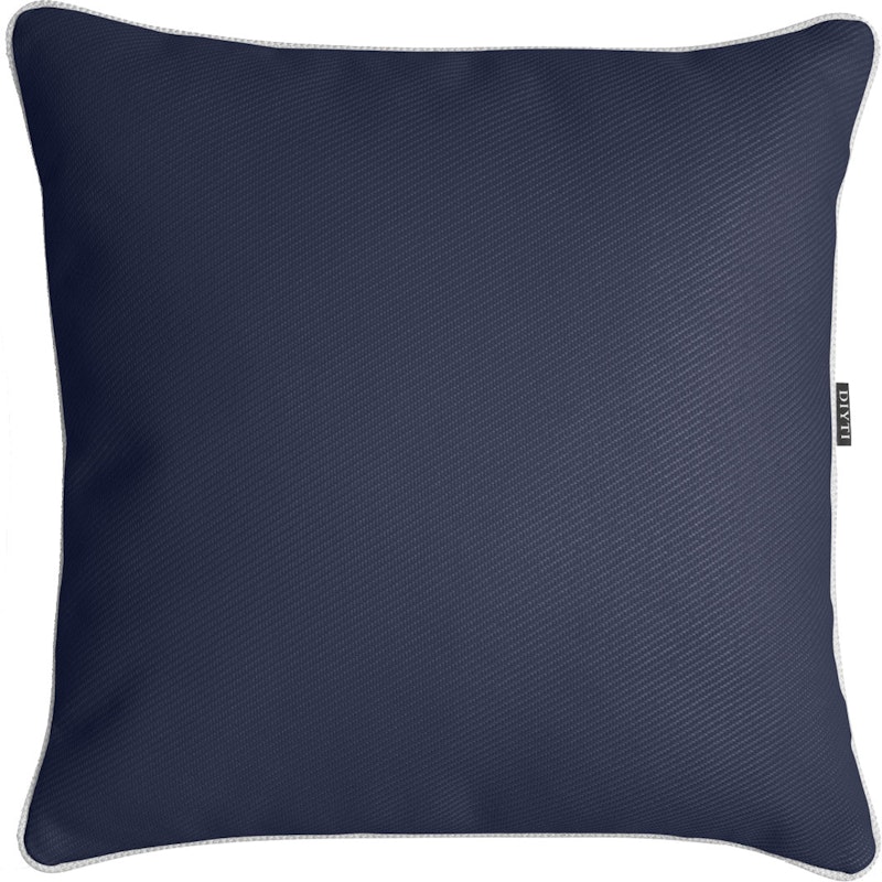 Plain Kissen 45x45 cm, Marineblau