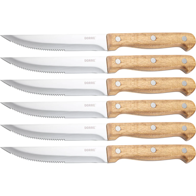 BBQ Steak-Messer 6-er Set