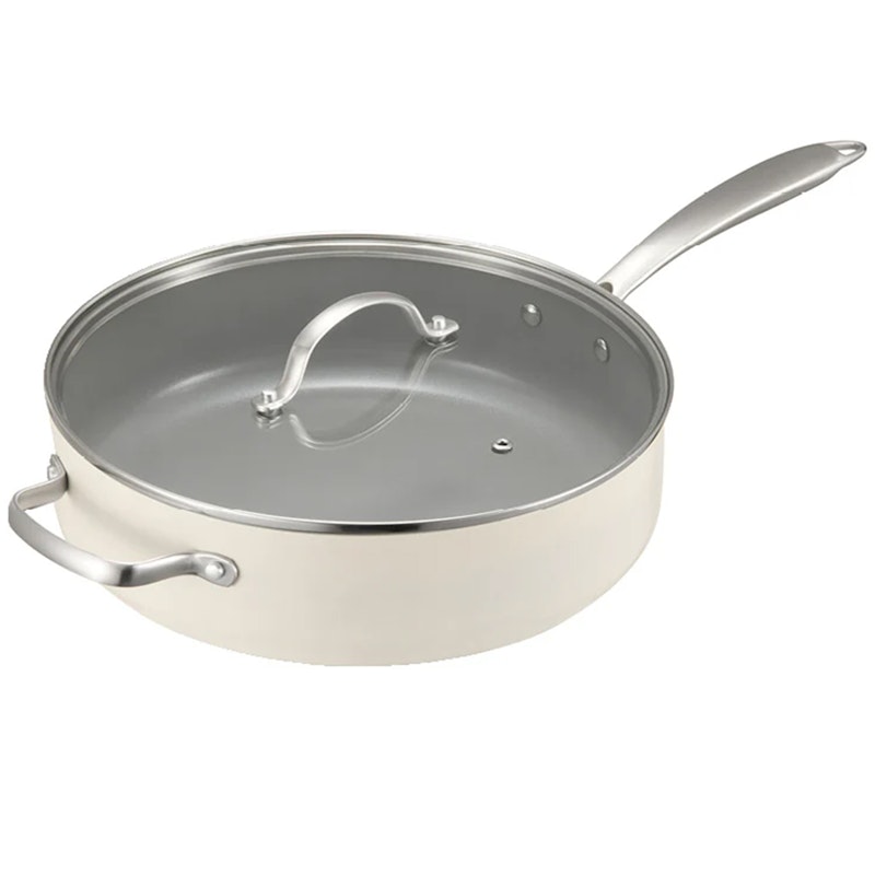 Coria Sauteuse Ø28 cm, Cremeweiß
