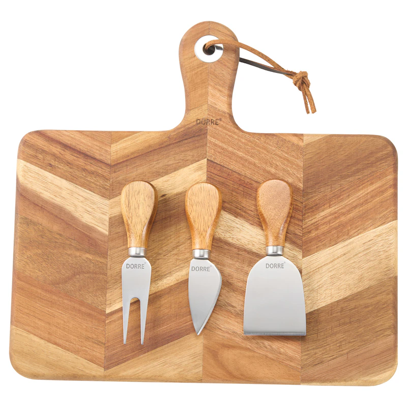 Ollie Cheese Board With 3 Included Cheese Knifes