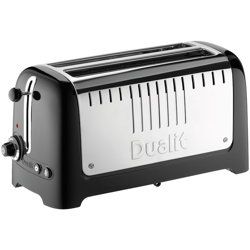 Lite Toaster Black, Long Slots