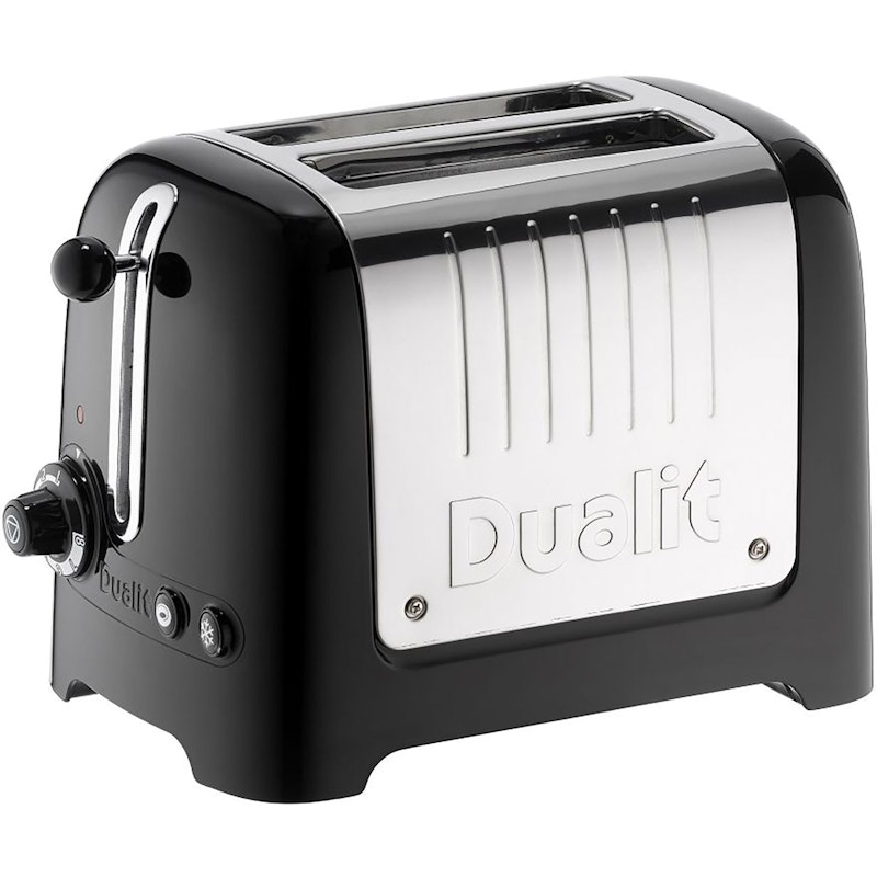 Toaster Dualit Lite Gloss, 220V/Schwarz