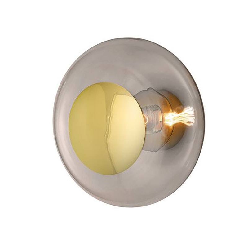 Horizon Wandlampe Ø 36 cm, Chestnut Brown
