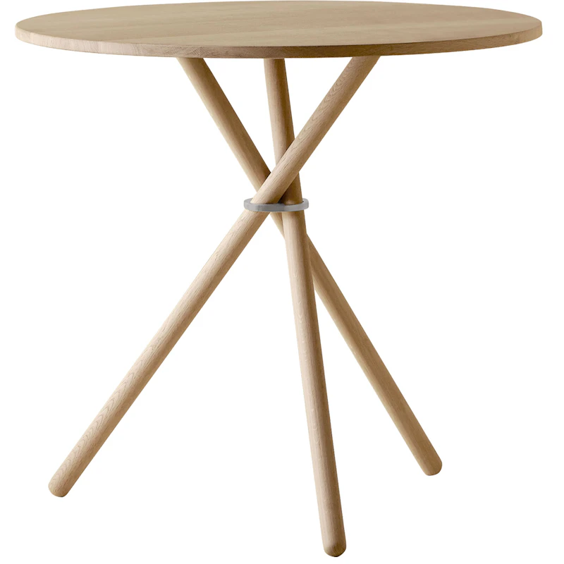 Aldric Beistelltisch 80 cm, Hell Eiche