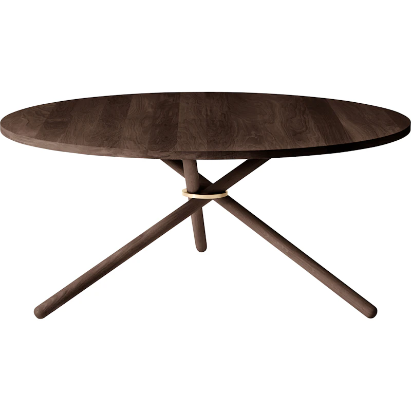 Edda Kaffeetisch 105 cm, Dunkel Eiche