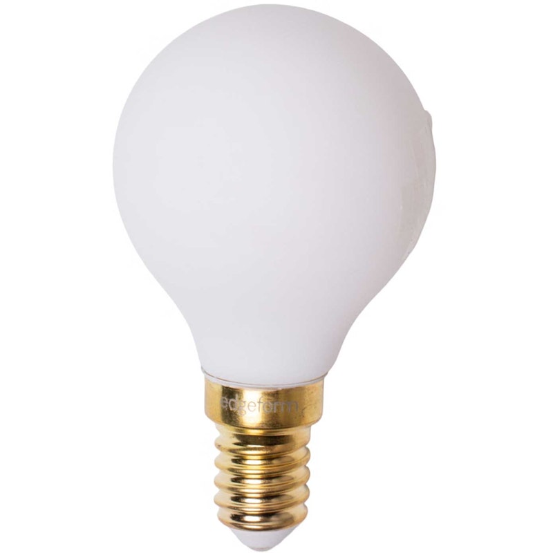 Edgeform Classic Lichtquelle E14 3,3W 360lm 2700K Dimmbar, Weiß