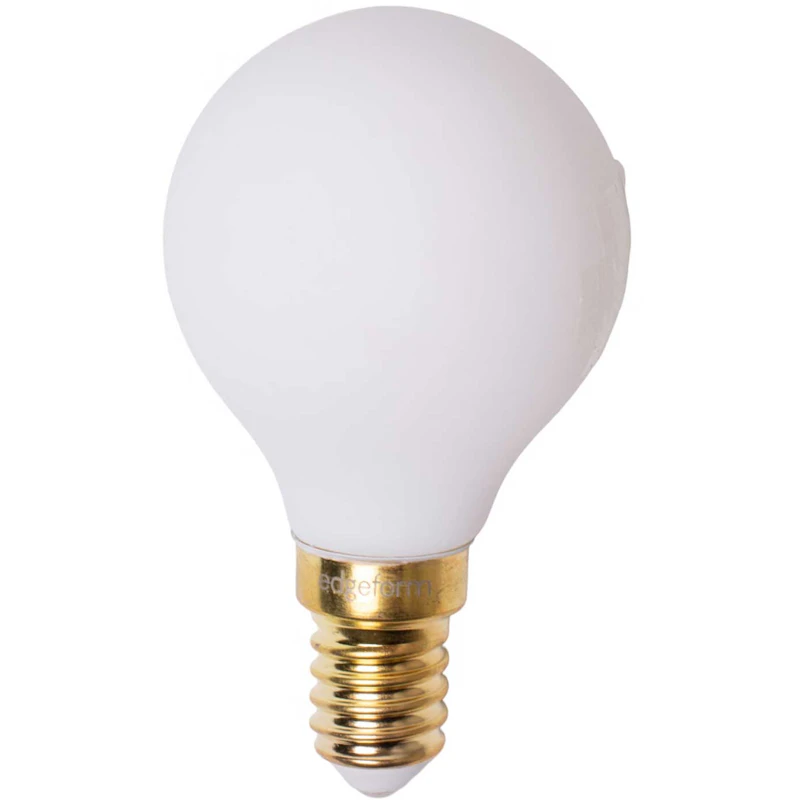 Edgeform Classic Lichtquelle E14 3,3W 360lm 2700K Dimmbar, Weiß
