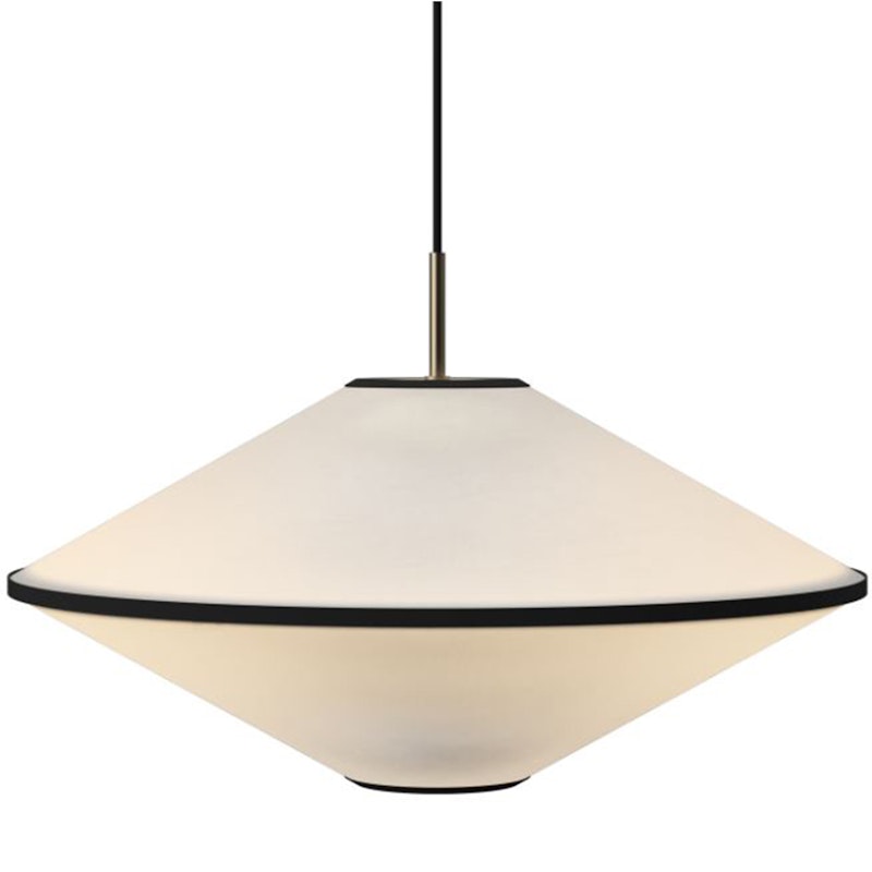 Tafta Hängelampe Ø52 cm Schwarz/Altweiß